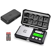 GRAM PRES Digital Pocket Gram Scale 300g x 0.01g Accuracy, Small Mini High Precision Jewelry Scal...