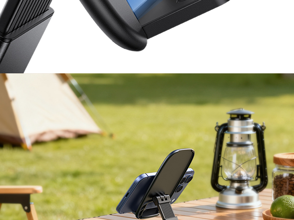 destop phone iphone stand table tabletop facetime call zoom foldable portable ultra thin