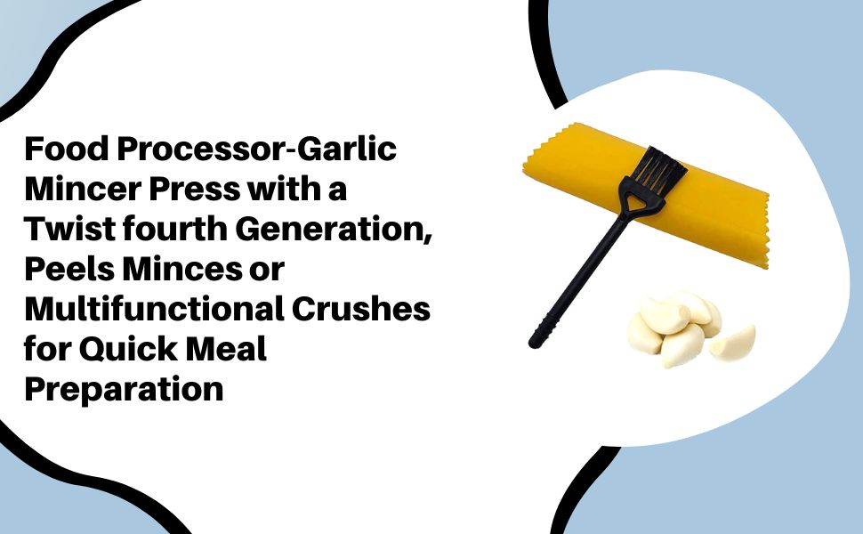 Garlic Peeler with Cleaning Brush
