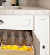 graffitimaster Pull Out Cabinet Organizer, Wood Slide Out Wood Drawer for Kitchen, Bedroom, Livin...