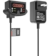 TKDY LCS1620B Charger for Black and Decker 20V Lithium Battery Charger. | Compatible with Black &...