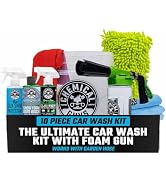 Chemical Guys, 10-Piece Car Wash Kit with Foam Gun | Foam gun, bucket and three 16 oz care chemic...