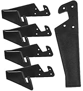 Uonlytech 5 Pcs Mobile Phone Folding V Plastic v Model Cellphone Stand Portable Desk v Smartphone...
