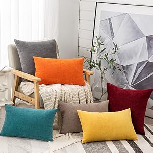 velvet chenille throw pillow covers