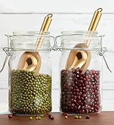 gold 4oz mini ice scoop set of 4