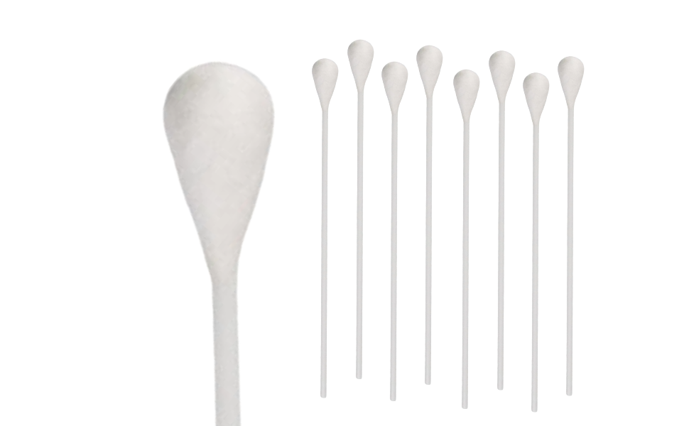 8" Double-Tipped Glycolic Applicator SwabsHead Cleaning Optical Lens, Sewing Machine Cleaning swabs