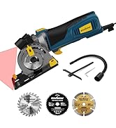 Enventor Mini Circular Saw, Upgraded 5A/600W Electric Circular Saws Corded with Laser Guide, 5,50...