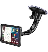 1Zero Heavy-Duty Car Truck Suction Mount for CarPlay Screen, Compatible with 7–11 Inch Car Play S...