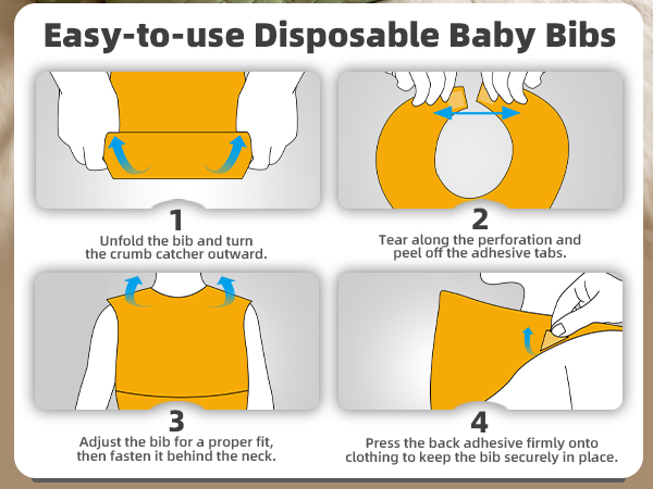 disposable bibs for toddler