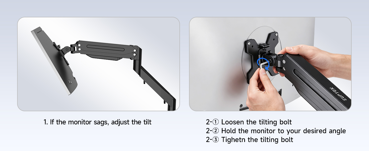 single monitor arm