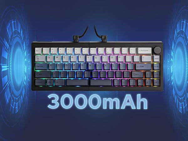 split layout mechanical keyboard