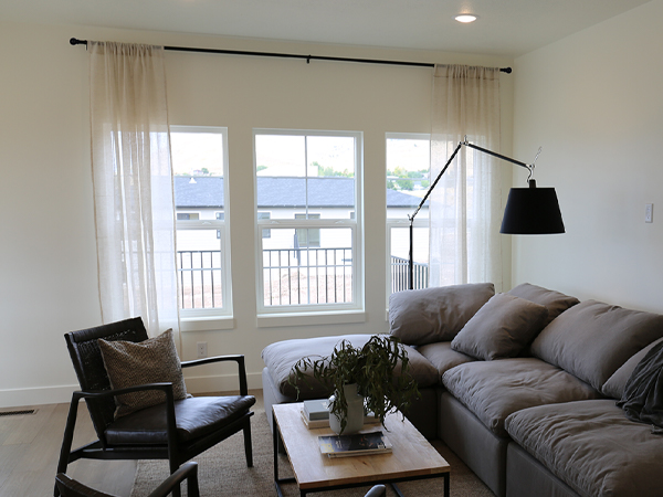 curtain rods for living room