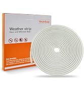 39.4FT Brush Weather Stripping, Neat Pile Self Adhesive Seal Strip for Windows and Door, Weathers...
