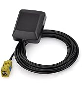 Eightwood Mini Satellite Radio Antenna Fakra K Curry Female Connector Compatible with Sirius XM C...