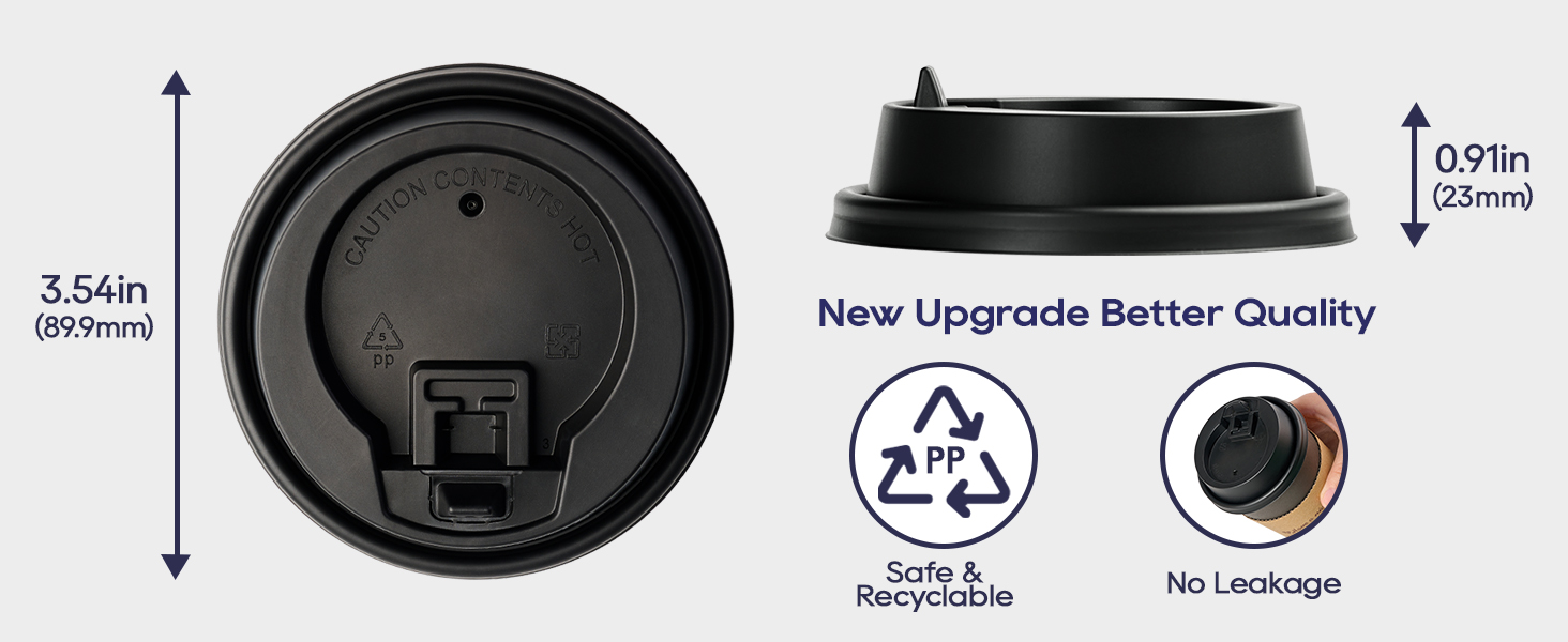 coffee cup lids