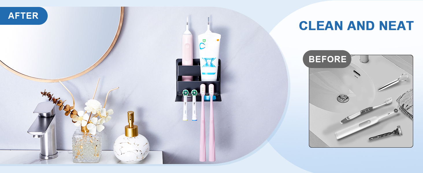 brush head storage toothbrush head stand