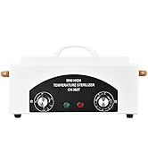 QUTUNI High Temperature Metal Tool Cleaning Box, 1.5L Dry Heat Box with Adjustable Temperature an...