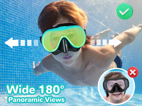 kids goggles for swimming 4-7