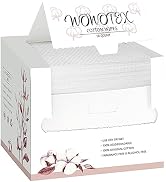 WOWOTEX 100% Cotton Disposable Face Towel 50 Count/Box