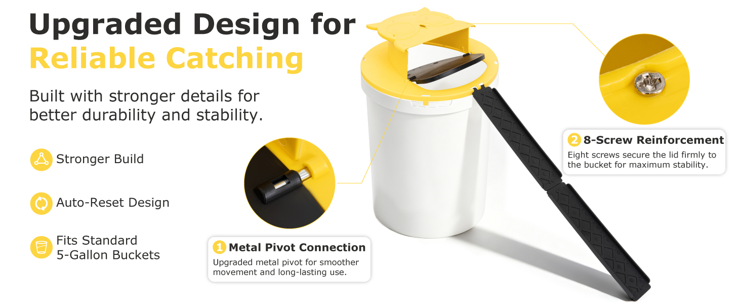Bucket Mouse Trap