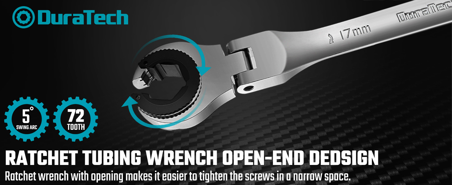 6PCS METRIC COMBINATION SPANNERS