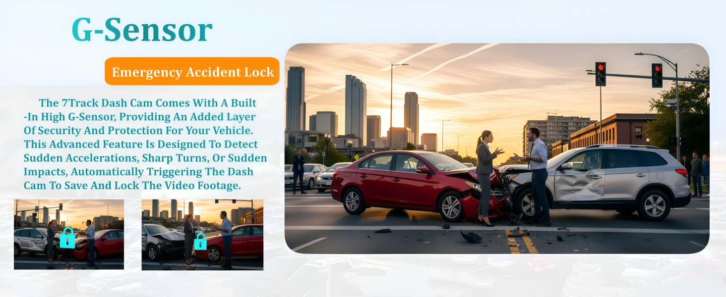 Dash Camera With G-Sensor