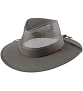 Home Prefer Cotton Summer Fedora Hat Wide Brim Sun Hats for Men Women UPF 50+ Sun Protection Cap ...