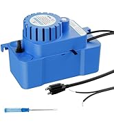 ZLR Condensate Pump for HVAC - 230V 90GPH 1/30HP Automatic Condensate Removal Pump with Safety Sw...