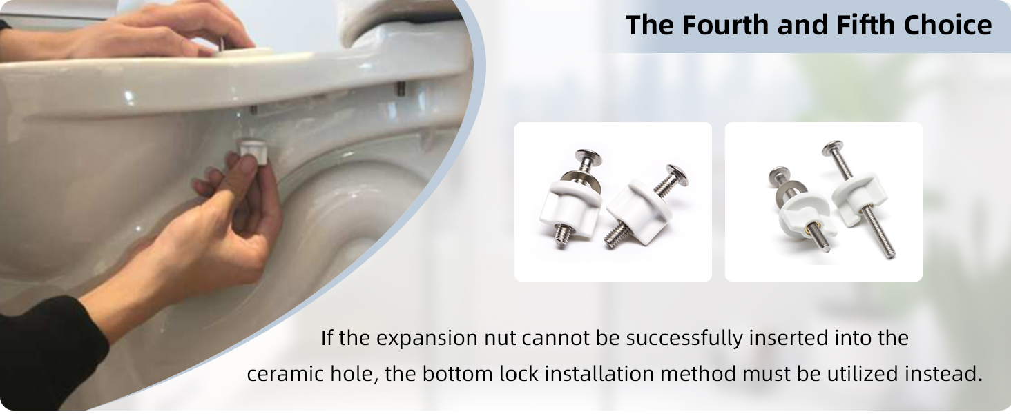 toilet seat screw and bolts