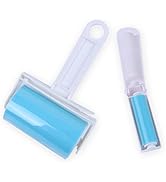 iLifeTech Reusable Sticky Picker Set Cleaner Lint Roller Pet Hair Remover Brush, Blue