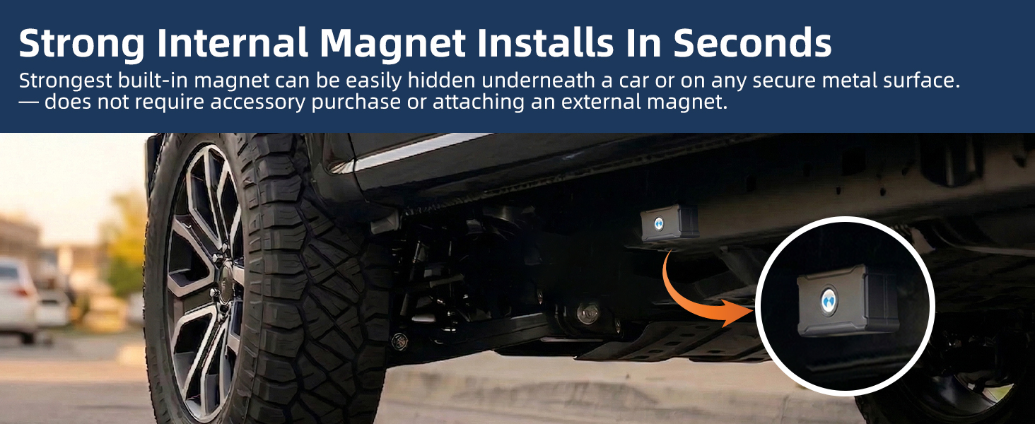 Strong Internal Magnet Installs In Seconds