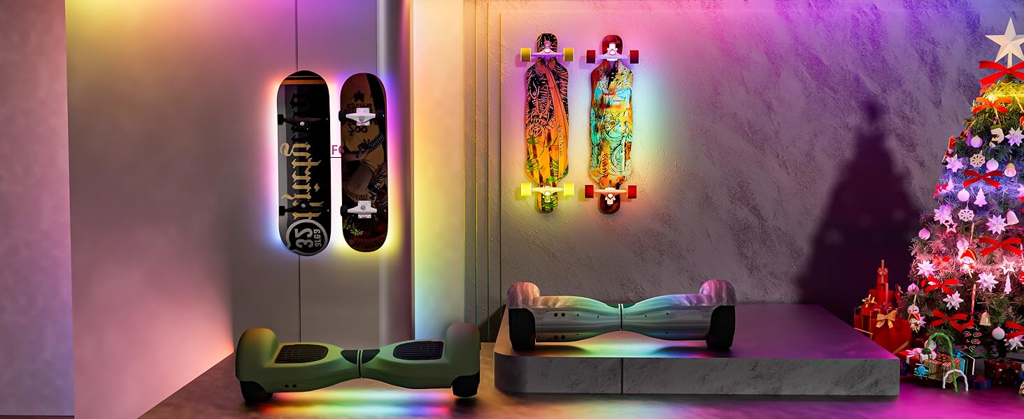 RGBIC COB LED Strip 12v 18ft