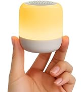 Babelio Pocket Glow White Noise Sound Machine - Upgraded 9 Color Night Lights, 20 Non-Looping Sou...