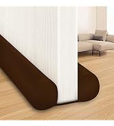 MAXTID 38" Under Door Noise Blocker Draft Stopper for Bottom Door Large Foam 2" Fits 1.8" Door Ga...