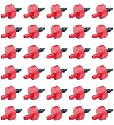 Rain Bird SW20-30PS Drip Irrigation Spot Watering Dripper/Emitter, 2 Gallon Per Hour, 30-Pack,Red...