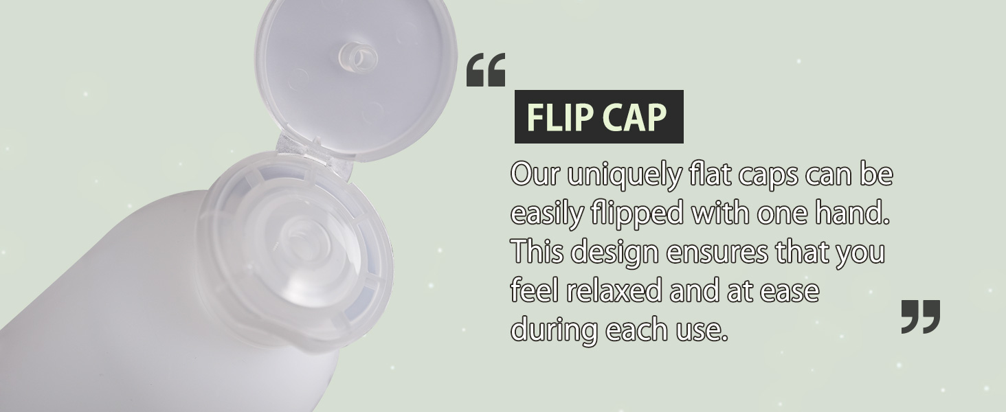 200ml flip bottle