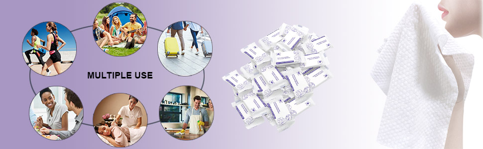 Multifunctional Disposable Compressed Towels