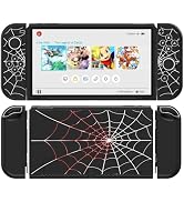 JINGDU Case Compatible with Switch OLED 2021, TPU Case Accessory for Switch Console and Grip Joy-...