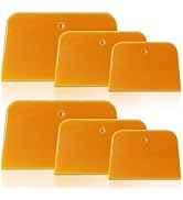 Wulitaotao Body Filler Spreaders, 6PCS Plastic Spreader,4, 5, 6 Inch | Body Filler Spreaders Plas...