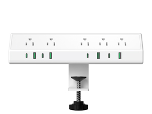Desk Clamp Power Strip