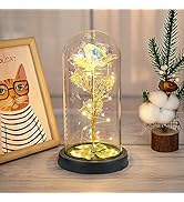 Axlksia Galaxy Rose Flower Gifts for Women, Birthday Gifts for Women, Gifts for Her, Gifts for Mo...