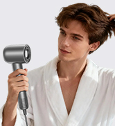 Short hair dryer