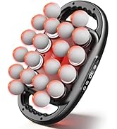 Ziumrw 20-Head Massage Gun Deep Tissue, 9 Modes & 9 Intensity Levels Body Percussion Muscle Massa...