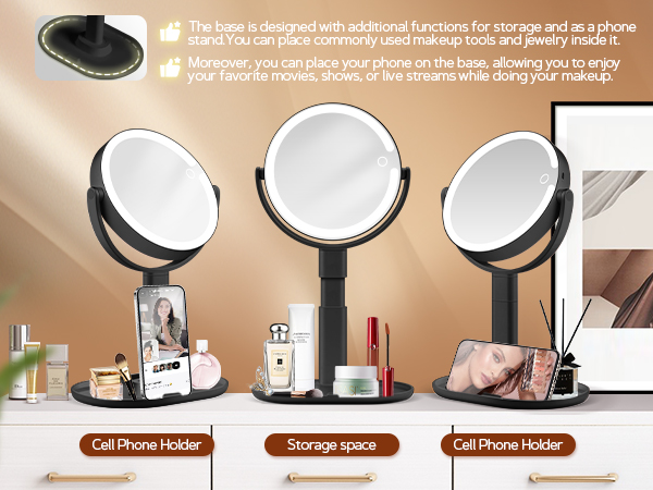 vanity mirror with light