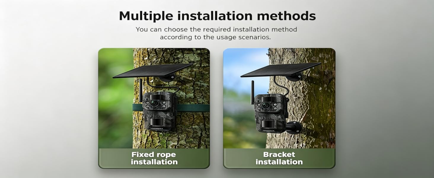 FLEXIBLE MULTI-MOUNT INSTALLATION