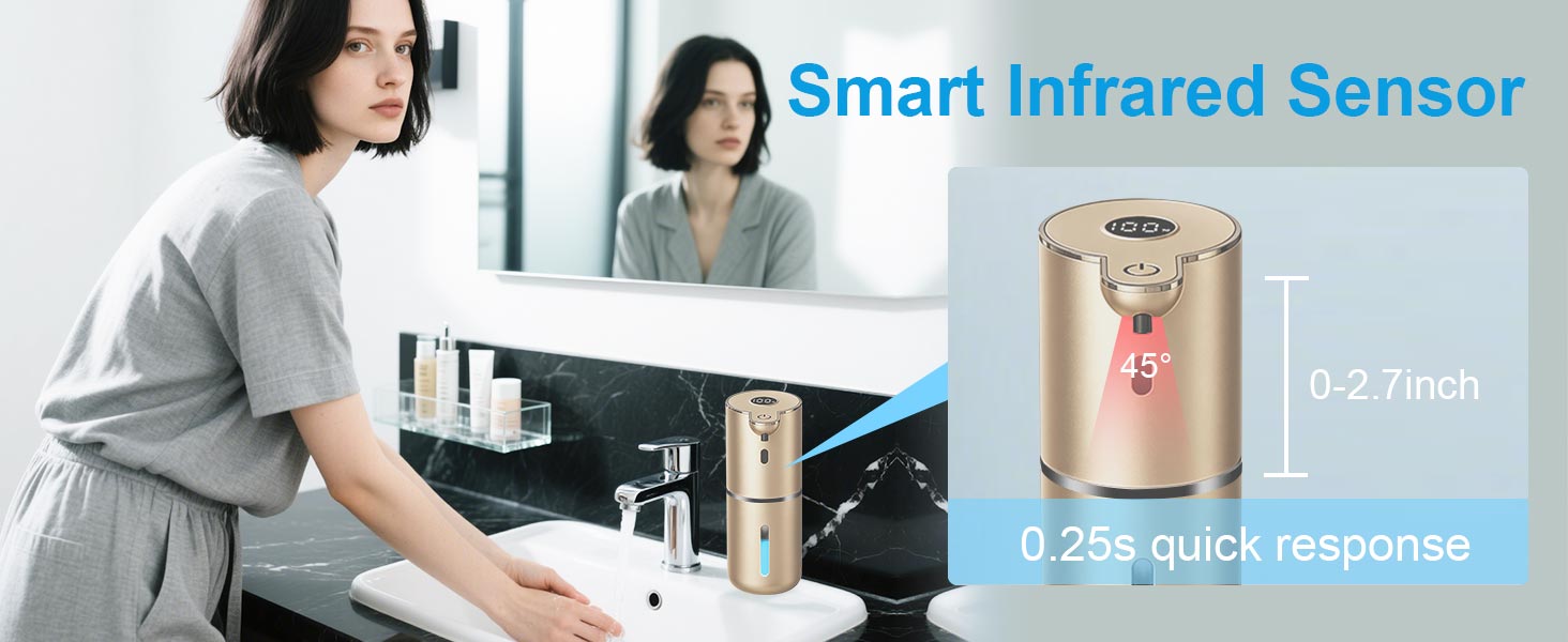 Touchless USB Rechargeable Smart Soap Dispenser
