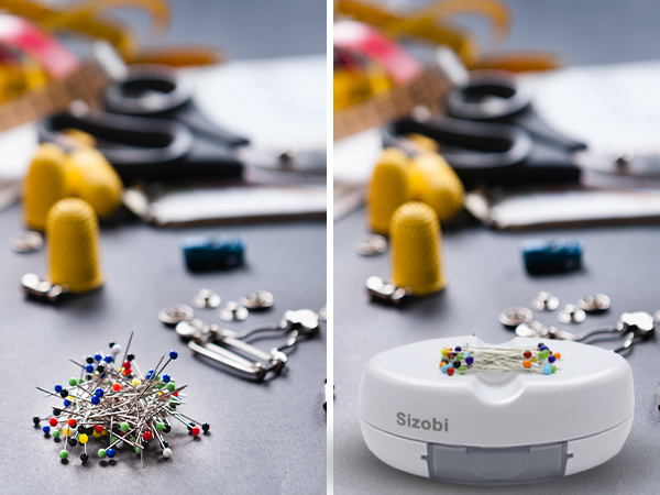 Magnetic needle holder - you deserve a better sewing tool