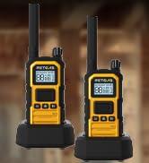 Retevis RB48 Plus Walkie Talkies Long Range, Waterproof Heavy Duty GMRS Two Way Radios, NOAA, USB...