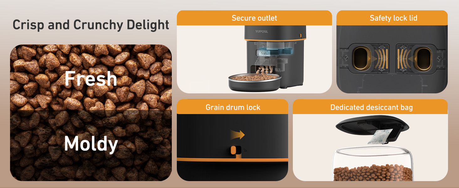 automatic cat feeder automatic cat food dispenser pet feeder
