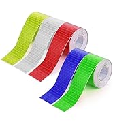 5 Rolls of Reflective TapeReflective Warning TapeOutdoor Waterproof Reflective TapeNighttime Safe...